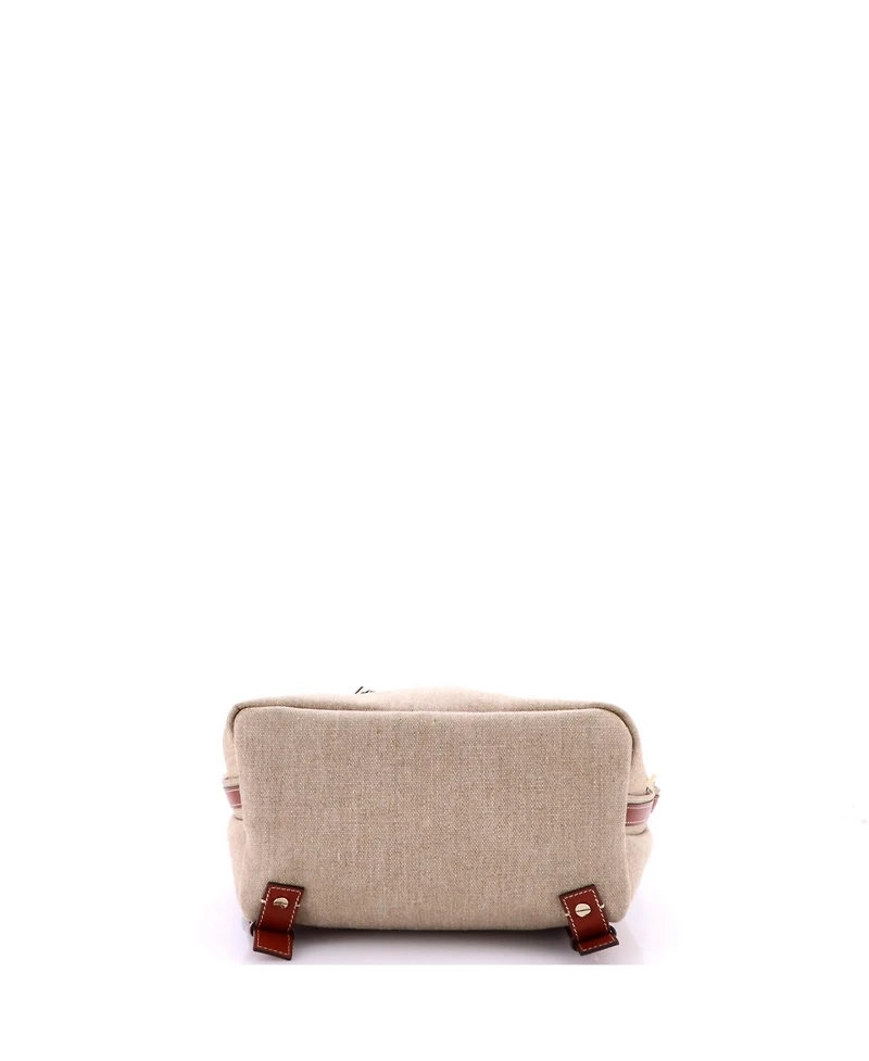 Pre-Owned Chloe Woody Backpack Linen with Leather