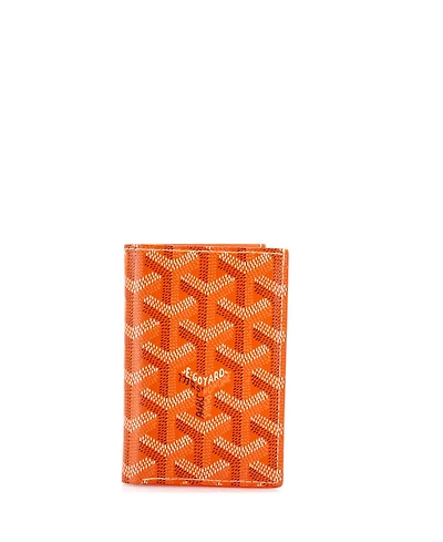 Pre-Owned Goyard Saint Pierre Card Case Coated Canvas