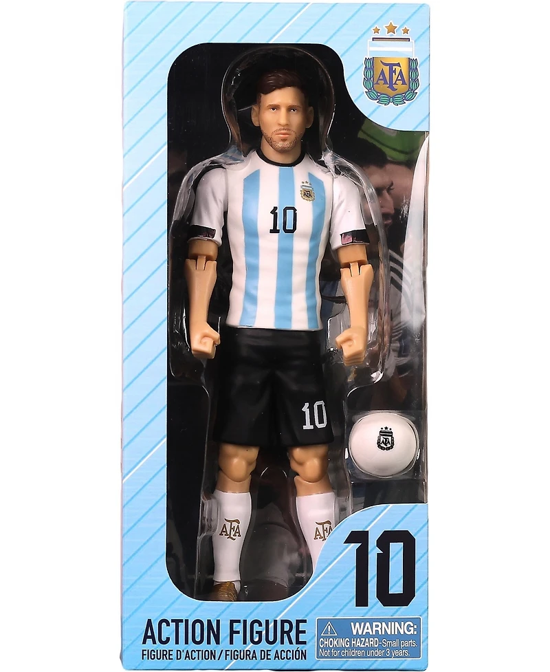 Banbo Toys Sockers Argentina Messi 8" Collectible Soccer Action Figure