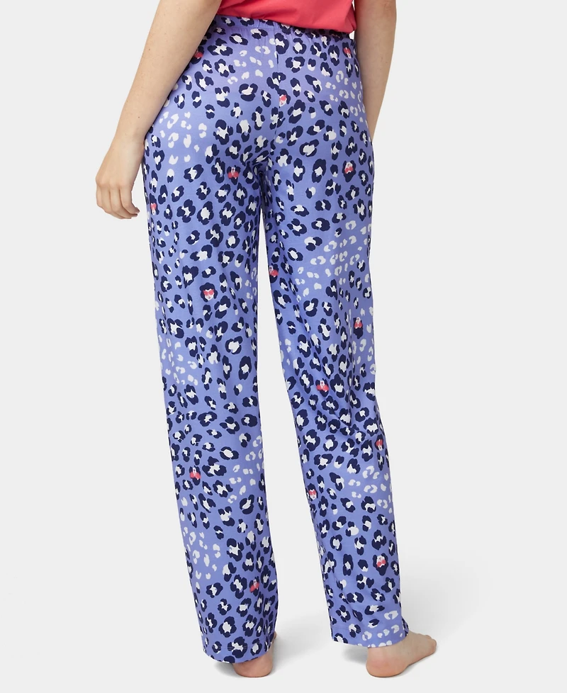 Hue Women's Shady Leopard Print Long Pajama Pants