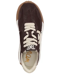 Sam Edelman Women's Langley Emblem Lace-Up Trainer Sneakers