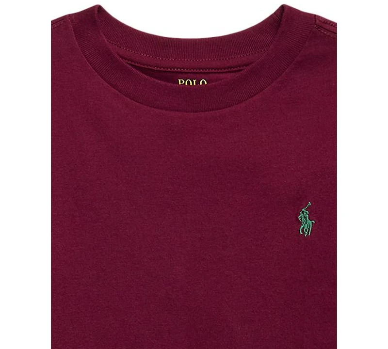 Polo Ralph Lauren Toddler and Little Boys Cotton Jersey Long Sleeve T-Shirt