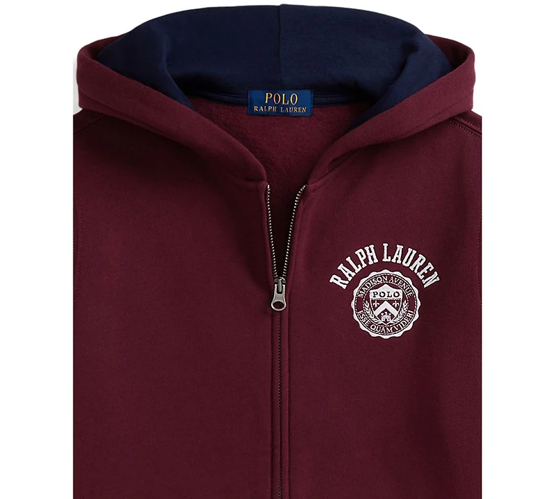 Polo Ralph Lauren Big Boys Logo Fleece Full-Zip Hoodie