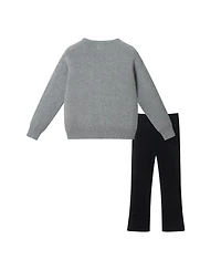 Andy & Evan Toddler/Child Girls Bow Sweater Legging Set