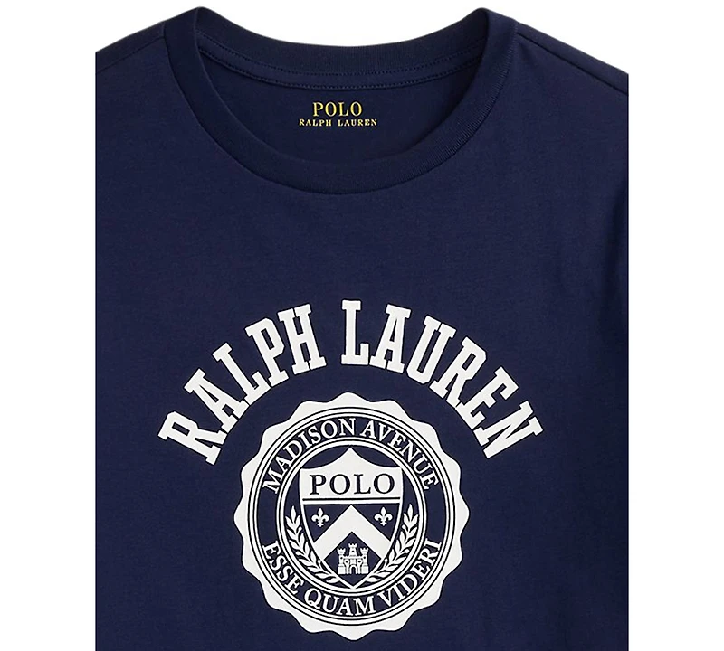 Polo Ralph Lauren Big Boys Logo Cotton Layered-Effect T-Shirt