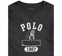 Polo Ralph Lauren Big Boys Cotton Jersey Graphic Long Sleeve T-Shirt