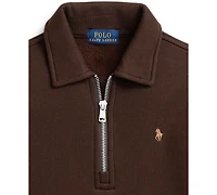 Polo Ralph Lauren Toddler and Little Boys Fleece Quarter-Zip Pullover Sweatshirt