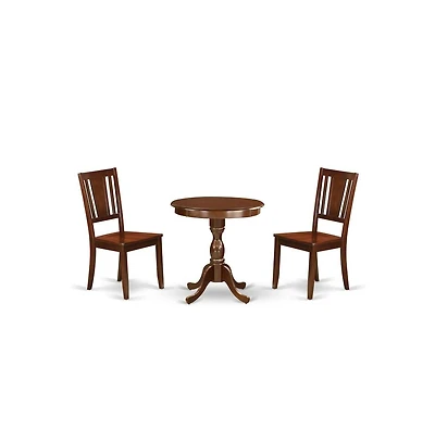 East West Furniture 3-Pc Dining Set