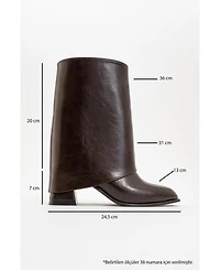 Prologue Shoes Ellas Chunky Heel Boot