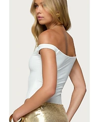 Edikted Women's Bryony Off Shoulder Bodysuit