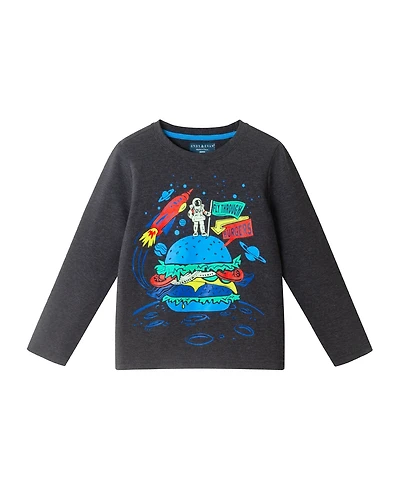 Andy & Evan Toddler/Child Boys Space Theme Tee