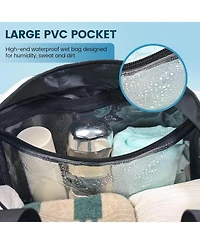 Lightweight Gym Bag for Women Man,Water Resistant Duffle Bag for Travel with Wet Pocket,Wear-resistant Weekender Overnight Duffel Bag,Travel Bag Easy