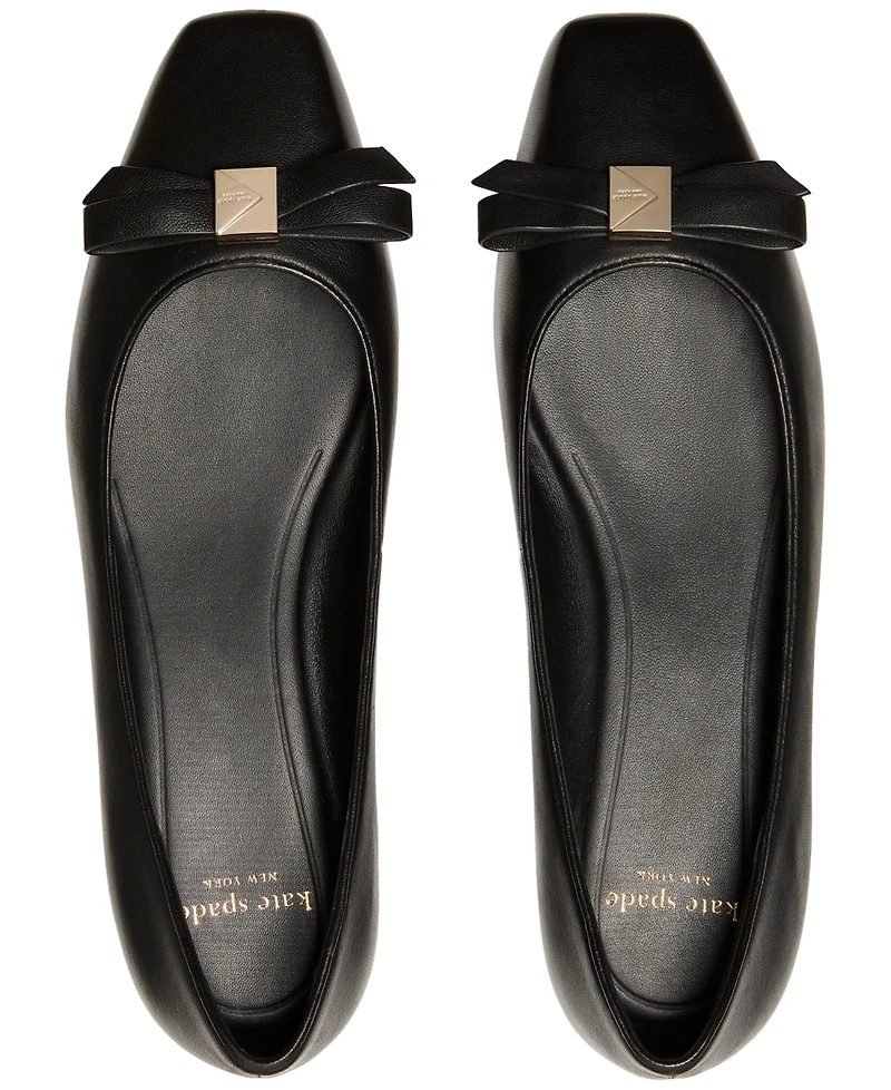 kate spade new york Women's Deco Bow Flats
