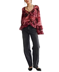 Free People Women's Day Dreaming V-Neck Blouse
