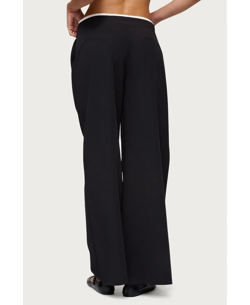 Edikted Women's Peekaboo Drawstring Pants