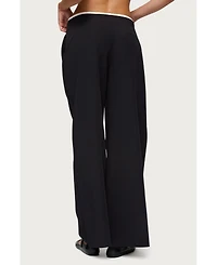 Edikted Women's Peekaboo Drawstring Pants