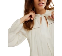Free People Women's 5 O'clock Tea Time Pull On Mini Dress