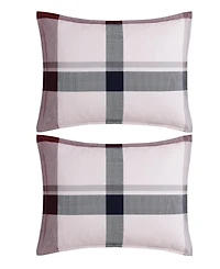 Tommy Hilfiger Prospect Park Plaid Cotton 2-Pc. Duvet Cover Set, Twin