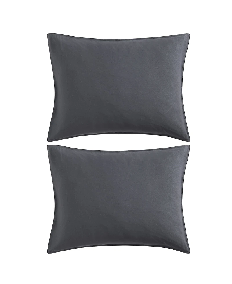 Tommy Hilfiger Solid Microfiber 7-Pc. Comforter Set, Full/Queen