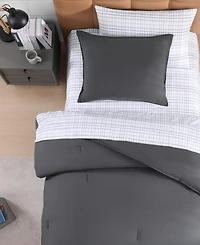 Tommy Hilfiger Solid Microfiber 5-Pc. Comforter Set, Twin/Twin Xl
