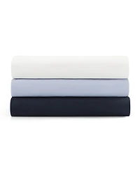 Tommy Hilfiger Performance Cooling Solid 180-Thread Count Cotton -Pc. Sheet Set