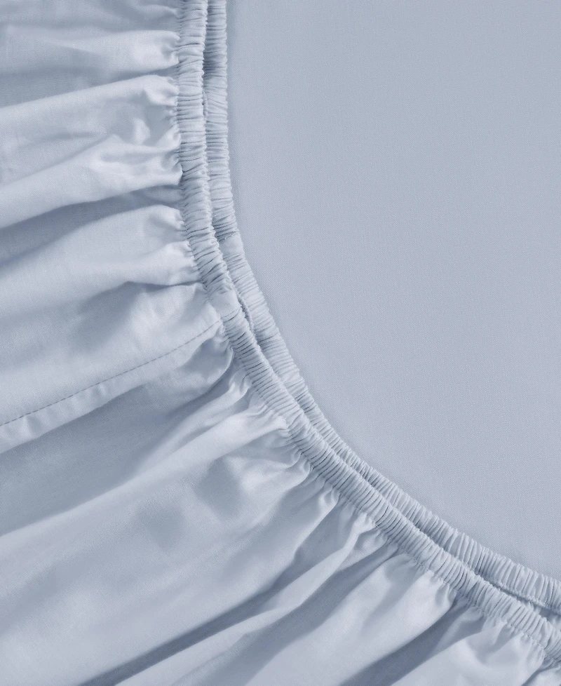 Tommy Hilfiger Performance Cooling Solid 180-Thread Count Cotton -Pc. Sheet Set