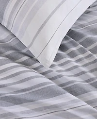 Tommy Hilfiger Bold Stripe Textured Cotton 2-Pc. Comforter Set, Twin/Twin Xl