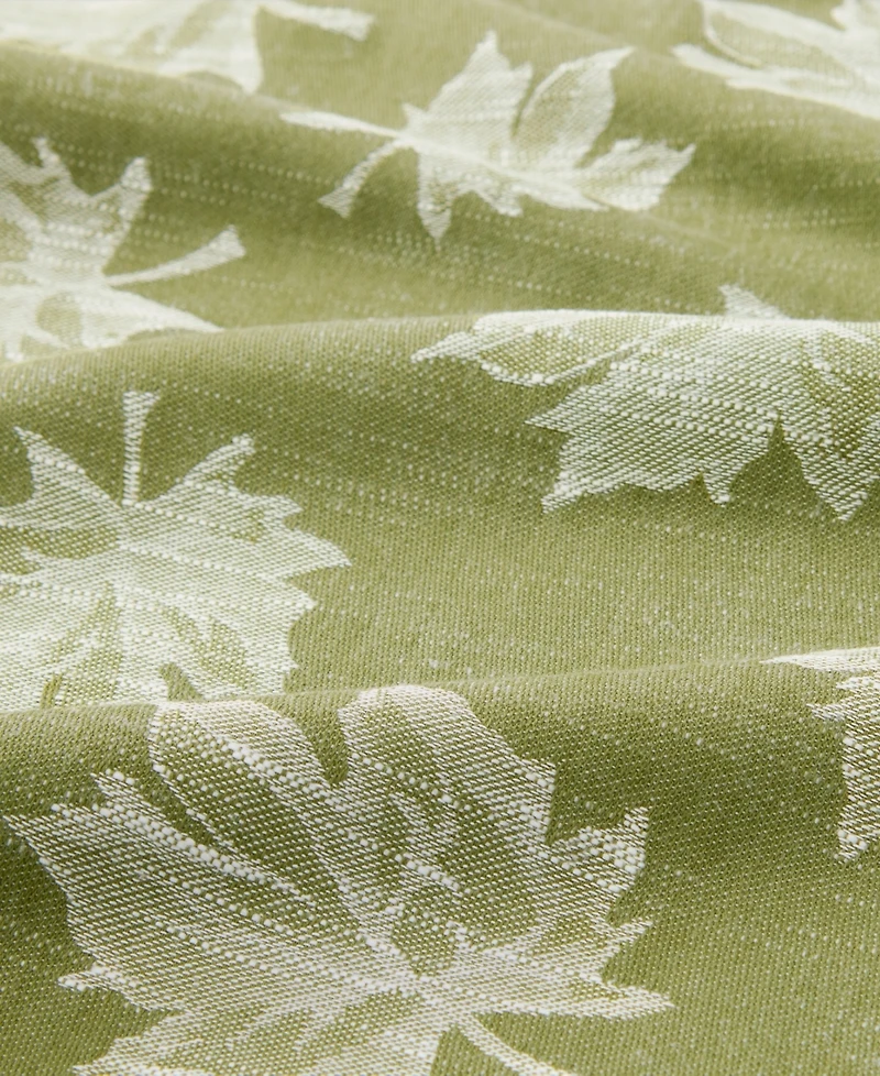 Elrene Falling Leaves Jacquard Cotton Napkins, Set of 8