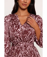Petal and Pup Womens Wrenley Long Sleeve Mini Dress
