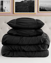 Juicy Couture Ribbon Ruched 3-Pc. Comforter Set