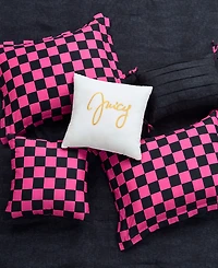 Juicy Couture Checkerboard Reversible 6-Pc. Comforter Set, King