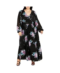 City Chic Plus Size Ottilie Maxi Dress