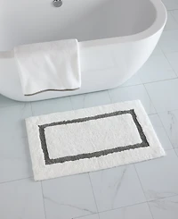 Hotel Collection Linea Cotton Bath Rug, 20" x 34"