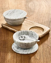 Oake Marble Salt and Pepper Bowls, Macy's Exclusive
