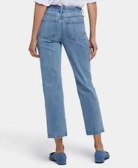 Nydj Petite Marilyn Straight Ankle Jeans