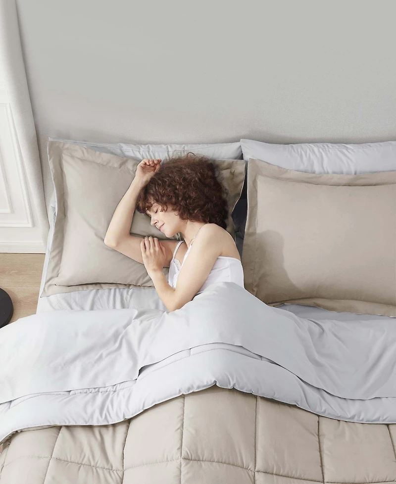 Nestl Luxury Soft Reversible -Pc. Comforter Set