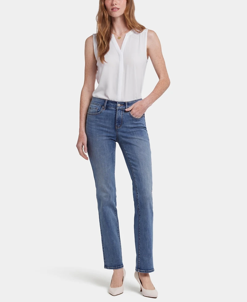 Nydj Petite Marilyn Straight Jeans