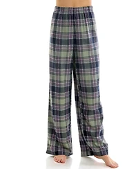 Roudelain Women's Open Leg Flannel Sleepwear Pants
