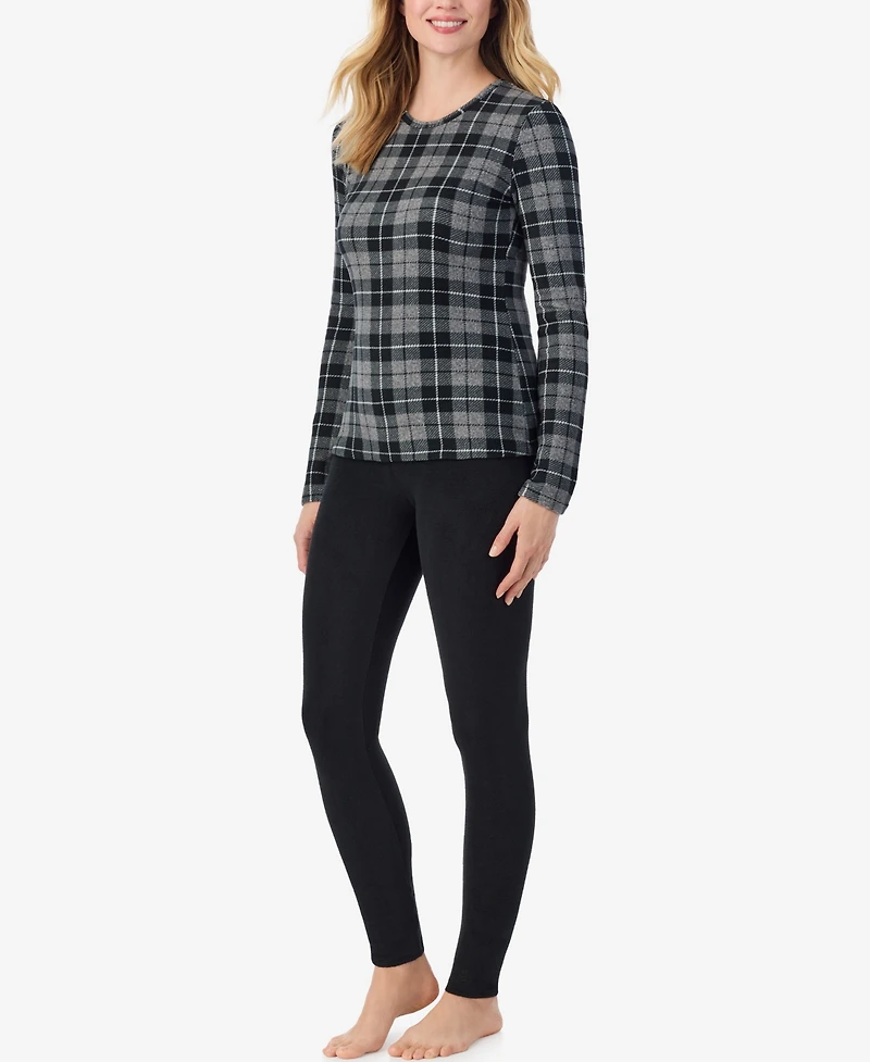 Cuddl Duds Crew Neck Top