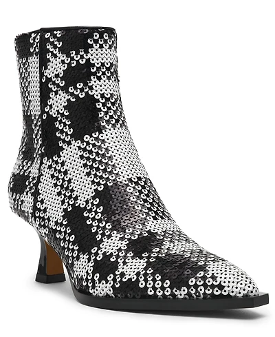 Betsey Johnson Women's Louisa Embellished Pointed-Toe Booties