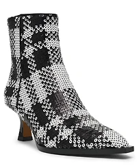 Betsey Johnson Women's Louisa Embellished Pointed-Toe Booties