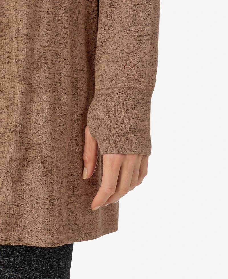 Cuddl Duds Women's SoftKnit Wrap Top