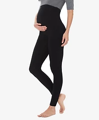 Cuddl Duds Petite Stretch Maternity Leggings