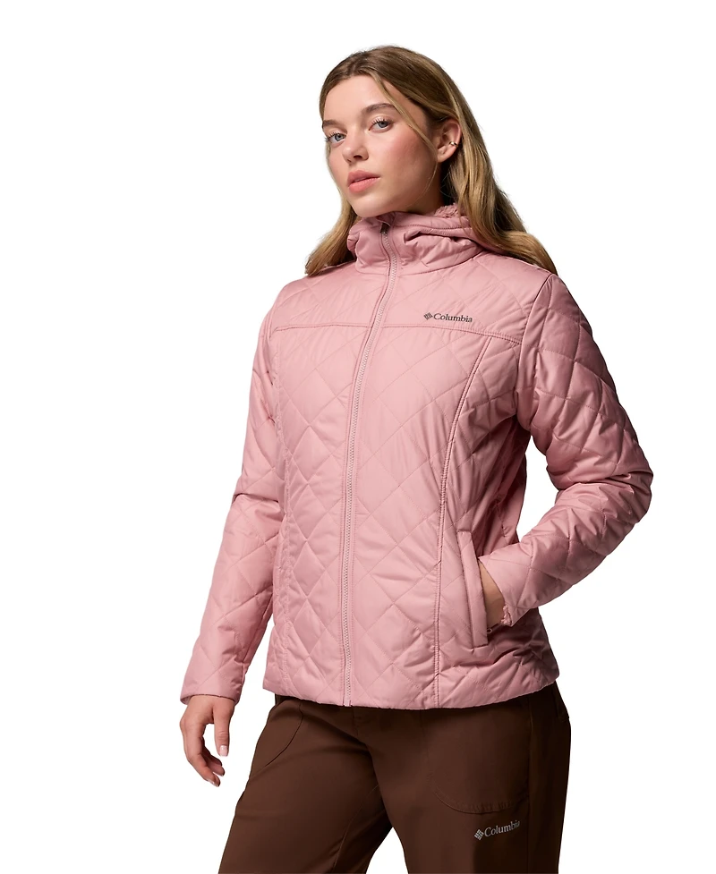 Columbia Women's Copper Crest Ii Quilted Hooded Jacket