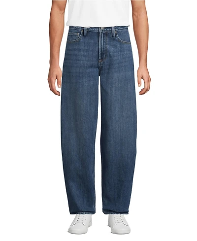 Lands' End Men's Rigid Relaxed Tapered Jean