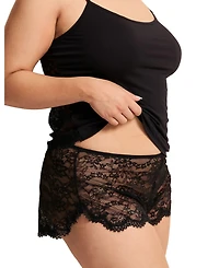 Adore Me Plus Rain Cami & Shorts Set Lingerie