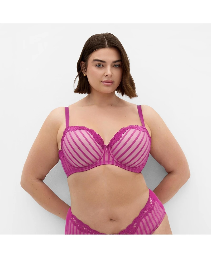 City Chic Plus Fifi Contour Bra