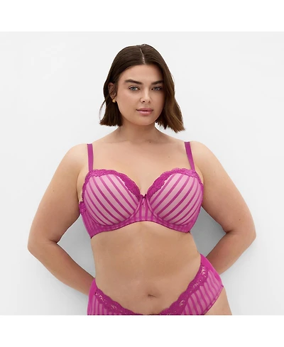 City Chic Plus Fifi Contour Bra