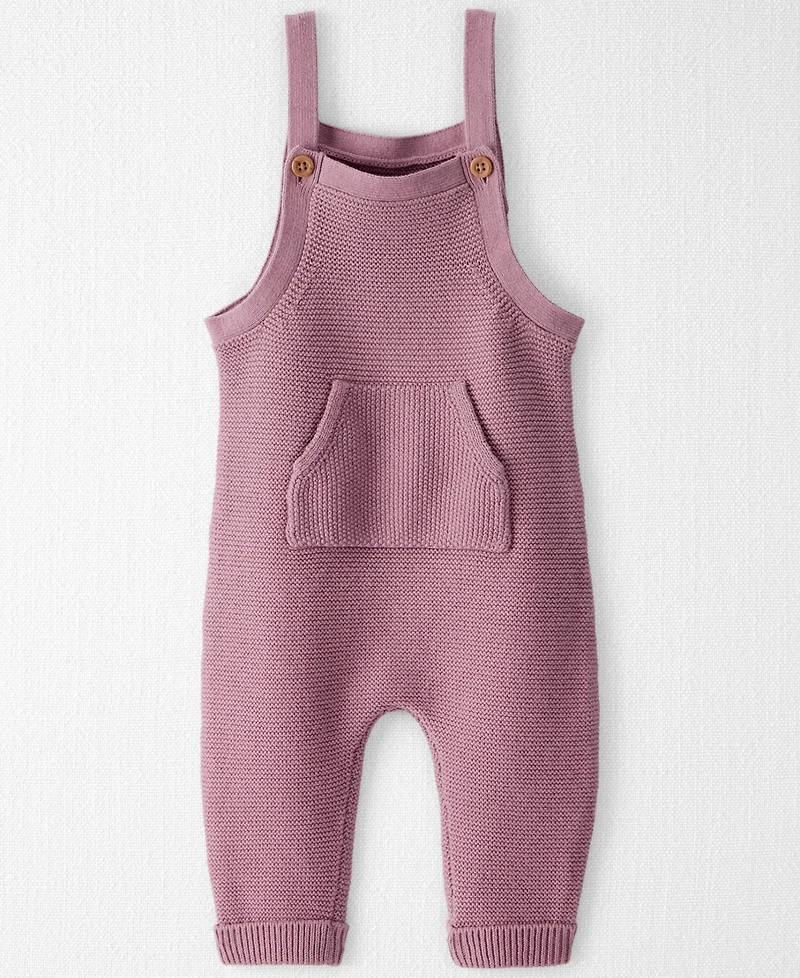 Little Planet by Carter's Baby Girls Organic Sleeveless Sweater Overalls