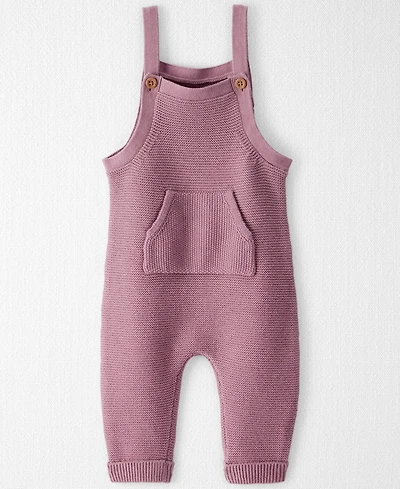 Little Planet by Carter's Baby Girls Organic Sleeveless Sweater Overalls